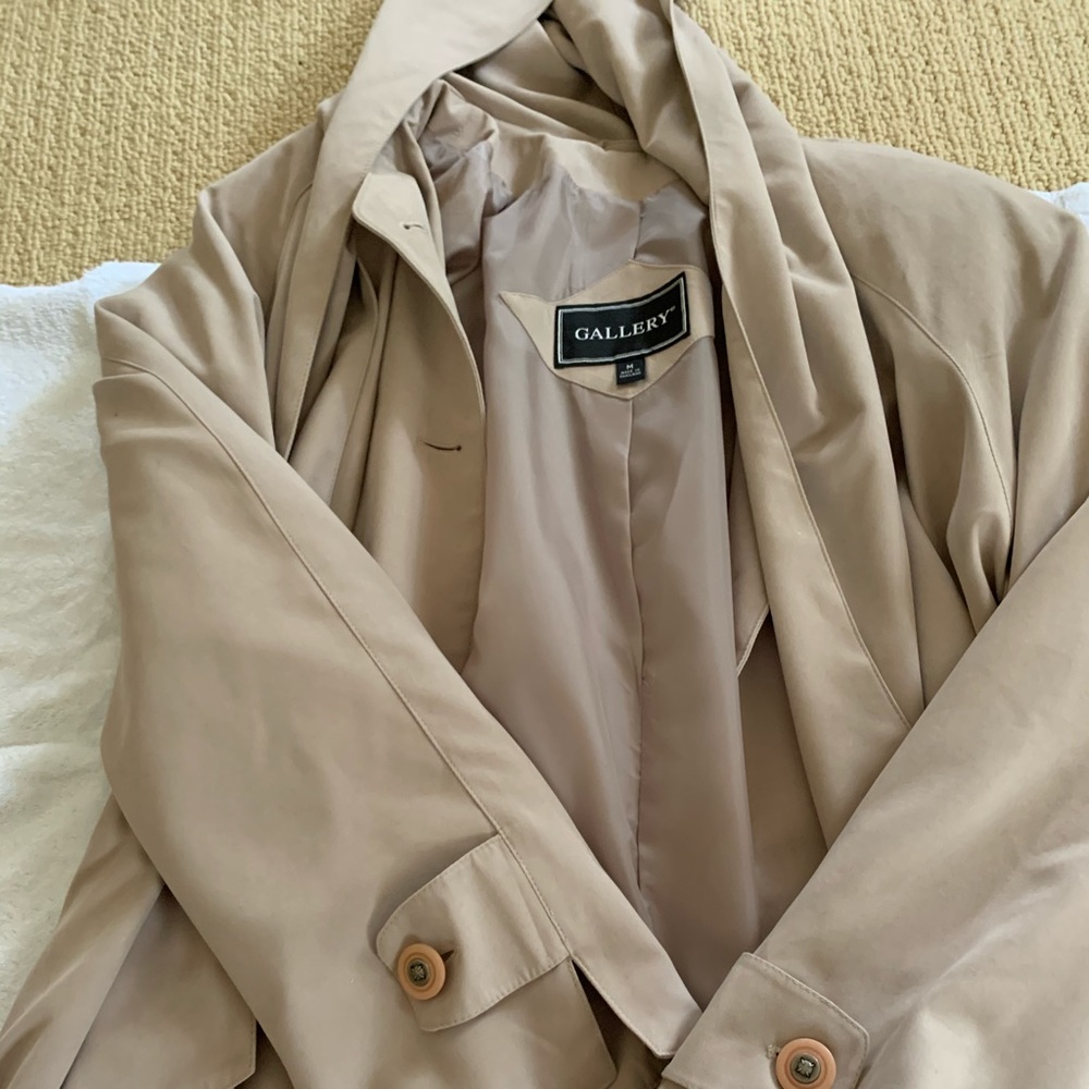 Gallery Short Trench Coat